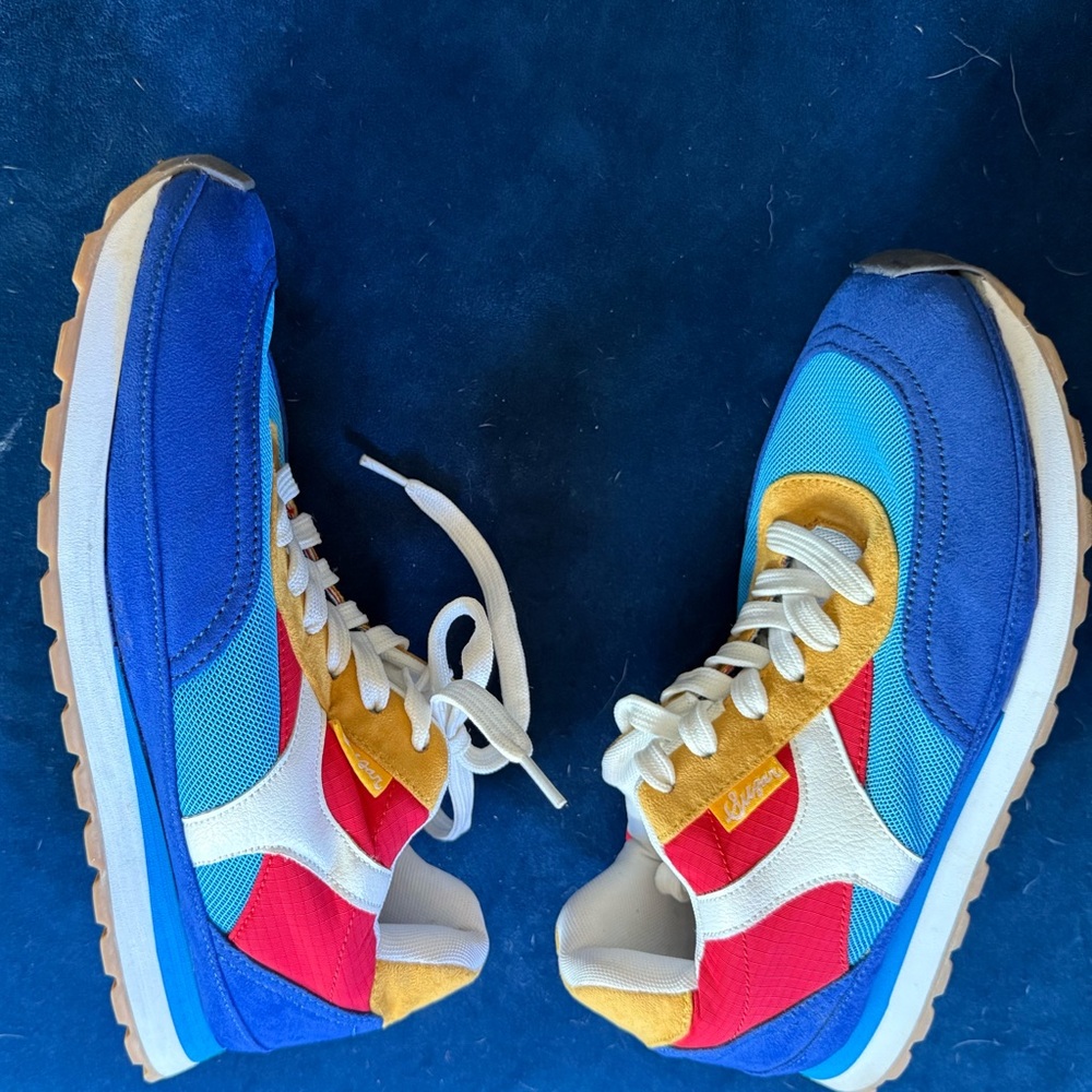 Y2K Sugar Retro Colorblock Sneakers – Size 8.5M - Picture 3 of 6